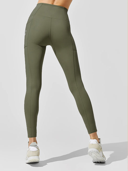 Olive Pocket Legging