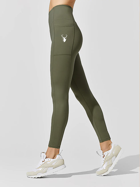 Olive Pocket Legging