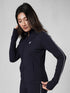 MotionLine Rubex Warm Track Jacket in Navy Blue