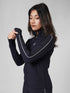MotionLine Rubex Warm Track Jacket in Navy Blue