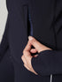 MotionLine Rubex Warm Track Jacket in Navy Blue