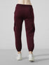Vicinity Cargo Bottom in Maroon