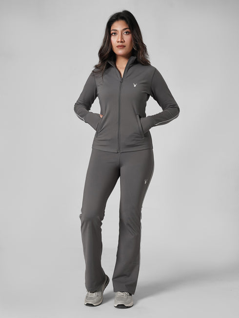 MotionLine Rubex Warm Flare Legging in Pure Grey