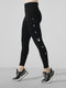 Fuzzy Water-Repellent Warm Legging in Black
