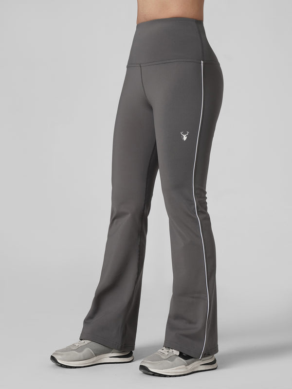 MotionLine Rubex Warm Flare Legging in Pure Grey