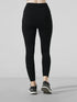 Fuzzy Water-Repellent Warm Legging in Black