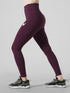 Leera Basic Legging in Maroon