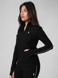 MotionLine Rubex Warm Track Jacket in Black