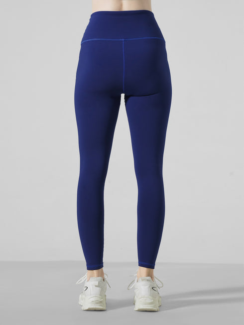 Fuzzy Water-Repellent Warm Legging in Blue