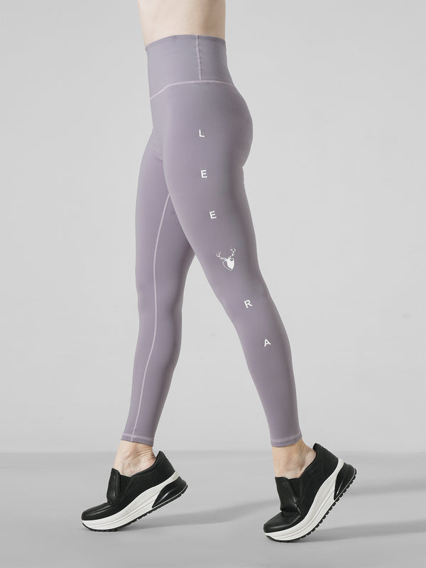 Fuzzy Water-Repellent Warm Legging in Light Purple