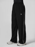 Elevate Layered Track Joggers in Black