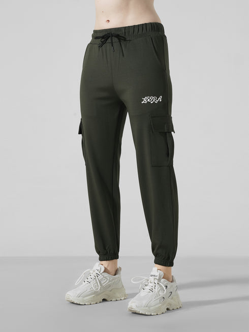 Vicinity Cargo Bottom in Olive green