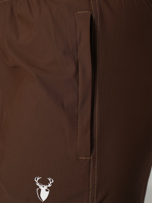 Apex Stretch Technical Joggers in Stone Brown