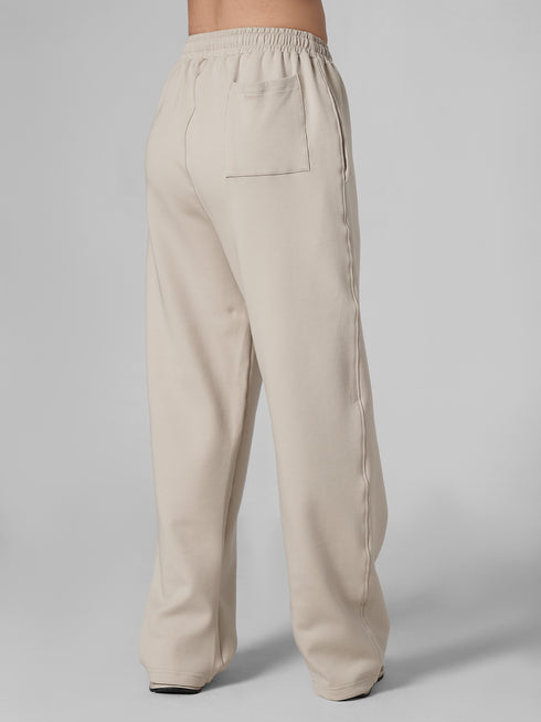 Leera Premium Cotton Scuba Joggers in Skin