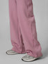 Leera Premium Cotton Scuba Joggers in Dull Pink