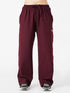 Comfort Core High Rise Jogger in Maroon