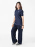 Comfort Core High Rise Jogger in Navy Blue