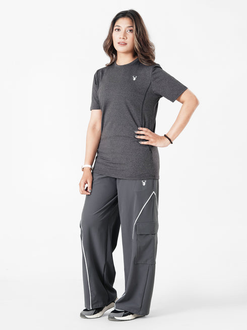 Recalibrate Cargo Joggers in Charcoal