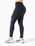 Detailed Cargo Pocket Legging in Navy blue