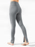 Leera Split Hem Legging in Grey