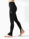 Leera Split Hem Legging in Black