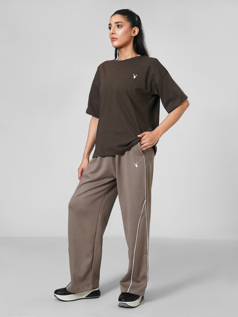 Glide Oversize Active Pair in Mocha and Dust Brown