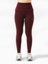 Adventure Legging in Maroon