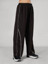 Leera Glide Joggers in Chocolate Brown