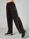 Leera Glide Joggers in Chocolate Brown