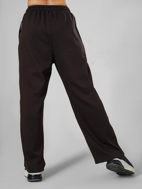 Leera Glide Joggers in Chocolate Brown