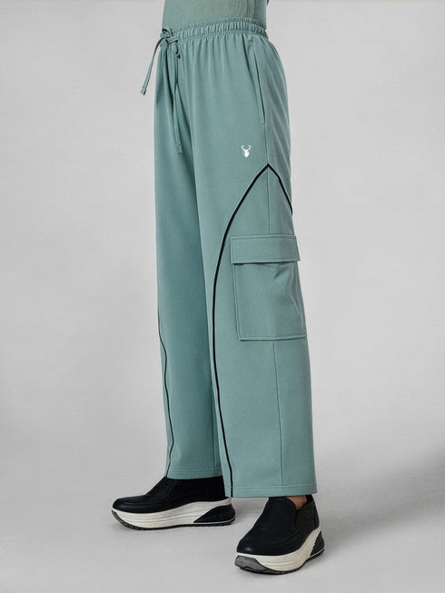 Recalibrate Cargo Joggers in Mint Green