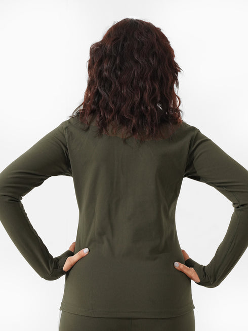 Rubex Winter Warm Sports Jacket in Olive