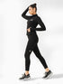 Detailed Cargo Pocket Legging in Black