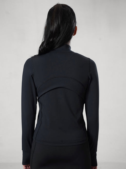 Leera SculptZip Jacket in Black
