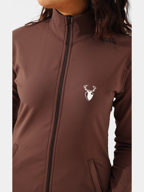 Parallel Rubex Winter Tracksuit in Brown