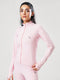 Leera SculptZip Jacket in Pink