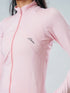 Leera SculptZip Jacket in Pink