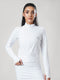 Leera SculptZip Jacket in White