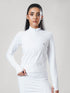 Leera SculptZip Jacket in White