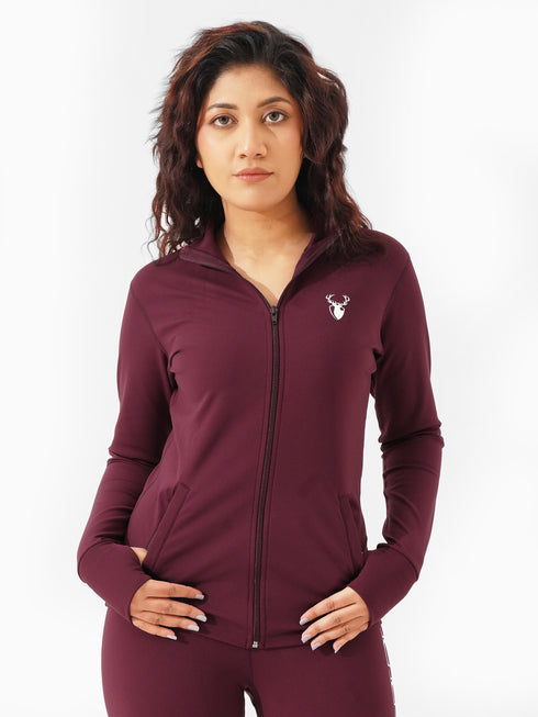 Rubex Winter Warm Sports Jacket in Maroon