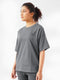 LEERA Grey Oversized Tee
