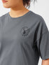 LEERA Grey Oversized Tee