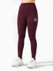 Hyperluxe Curved Legging in Maroon