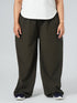 Comfort Core High Rise Jogger in Olive ( PLUS SIZE )