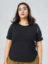 CurveActive Tee in Black ( Plus Size )