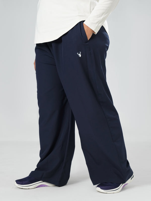 Comfort Core High Rise Jogger in Navy Blue ( PLUS SIZE )
