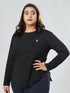 EmpowerFit Performance Top in Black ( Plus Size )
