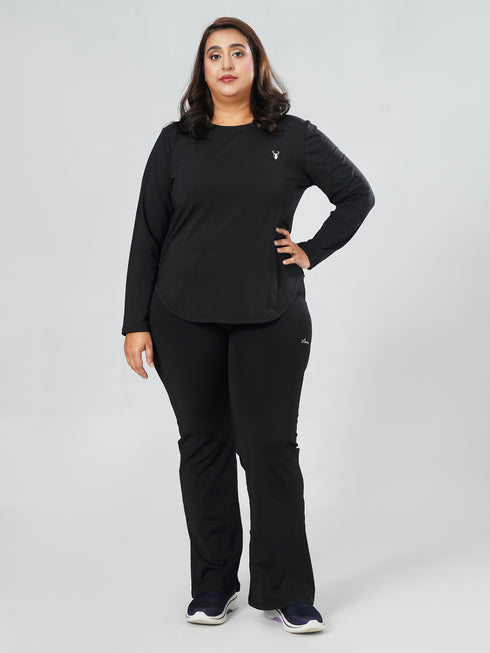 EmpowerFit Performance Top in Black ( Plus Size )