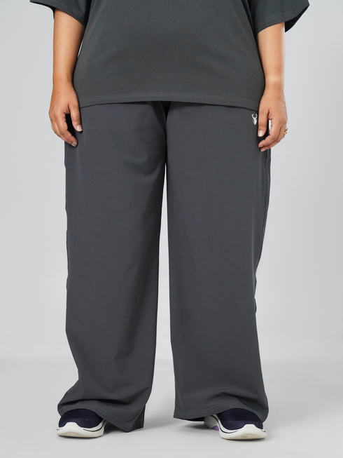 Comfort Core High Rise Jogger in Charcoal ( PLUS SIZE )