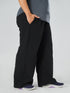 Comfort Core High Rise Jogger in Black ( PLUS SIZE )